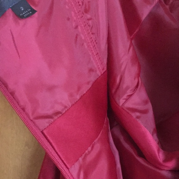 Strapless Red Cocktail Dress - The Limited - Picture 5 of 5